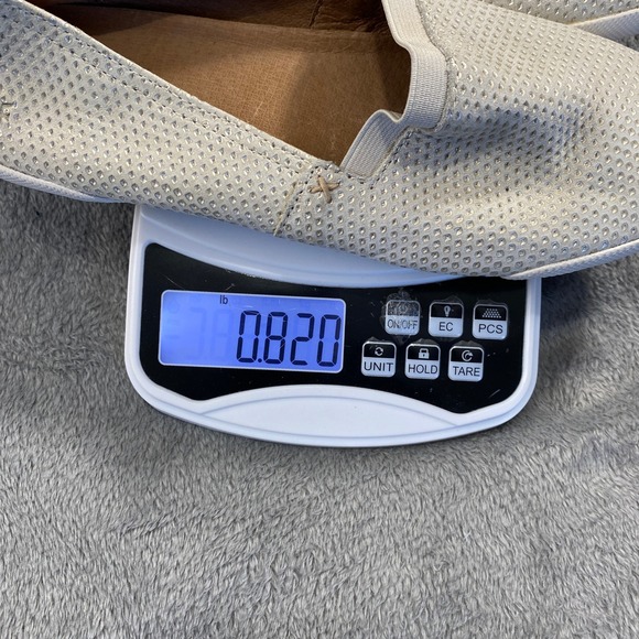 Frye Slip On Shoe Women 8.5 Melanie Metallic Perforated Diamond Leather Sneakers - Picture 12 of 12